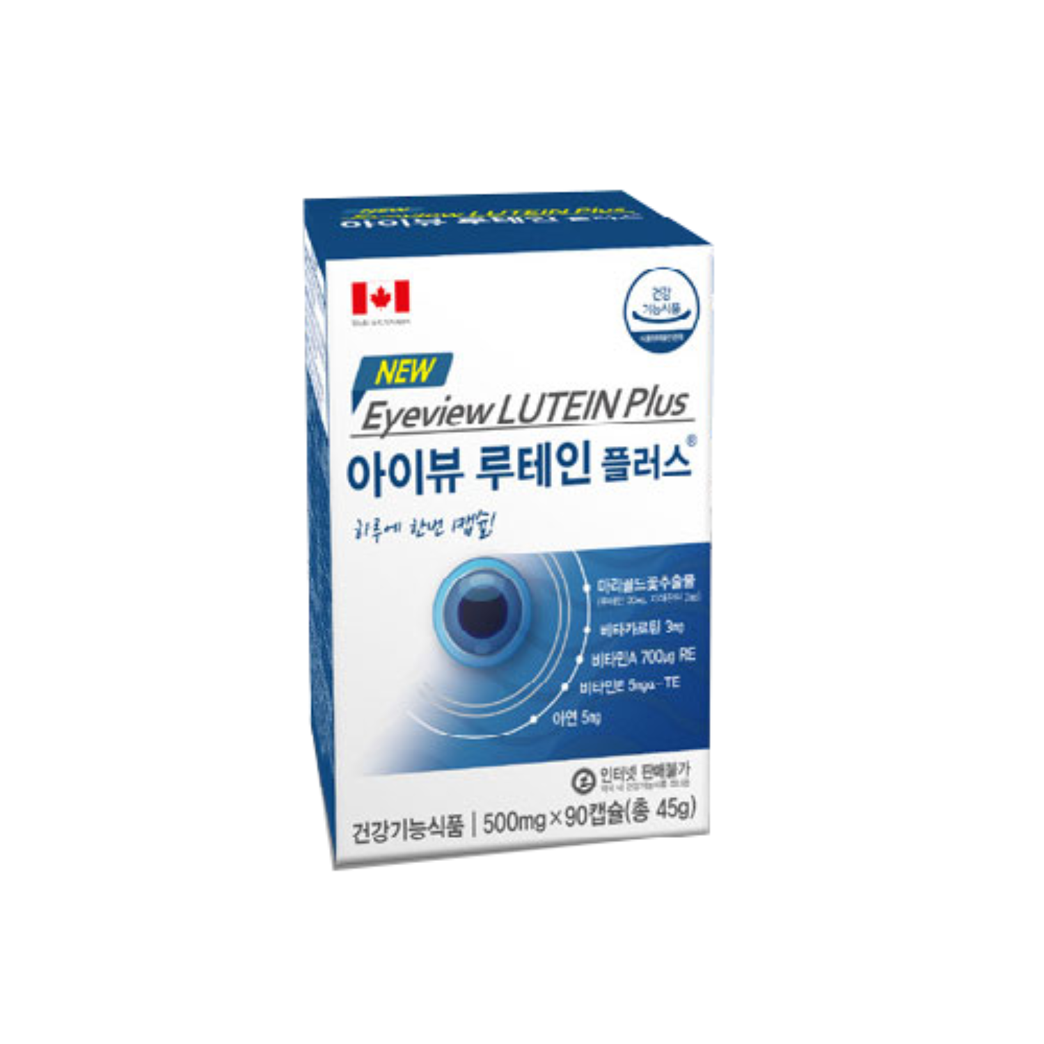 아이뷰루테인플러스 내 눈을 위한 건강기능식품 90캡슐 (3개월분)